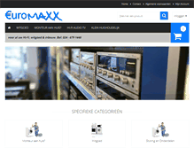 Tablet Screenshot of euromaxx.nu